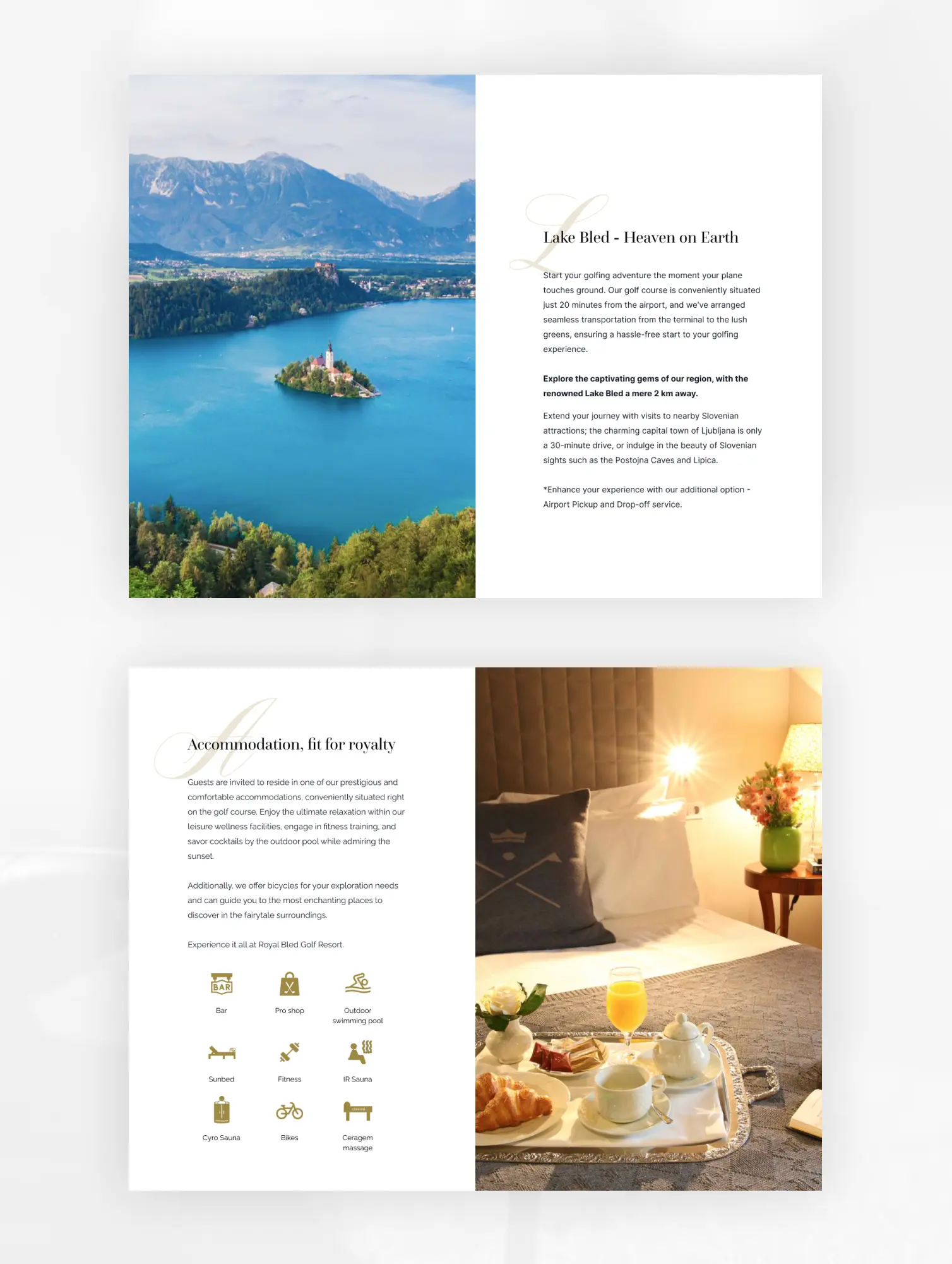 Royal Bled Gold Swedish/France landing page